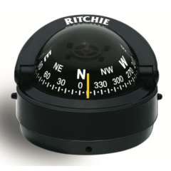Ritchie Explorer™ Compass S-53, 2¾” Dial Surface Mount - Black